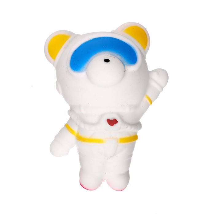 Мялка «Космонавт» с пастой, цвета МИКС