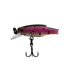 

Воблер TSURIBITO BABY MINNOW CRYSTAL 30S, 30 мм, 1.3 г, 0.3-0.8 м, цвет 536