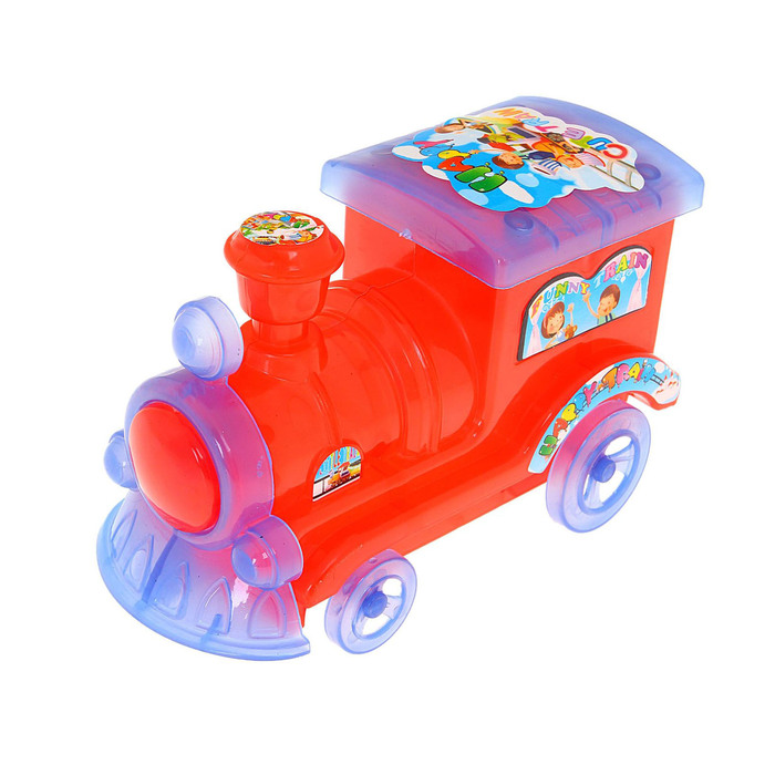 Паровоз "Весёлое путешествие", цвета МИКС