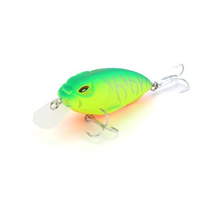 

Воблер HACKER MAD CRANK 55F, 55 мм, 0.5-1.5 м, цвет Matt Glow Tiger UV