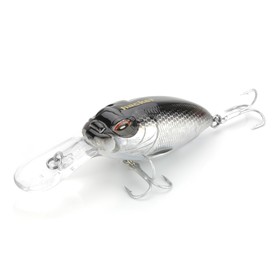 

Воблер HACKER MAD CRANK DEEP 55FL, 55 мм, 2-4.5 м, цвет Metallic HG. Silver