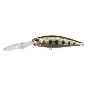 

Воблер TSURIBITO DEEP CHOK LONG 80F, 80 мм, 13.7 г, 2.5-3 м, цвет G-02