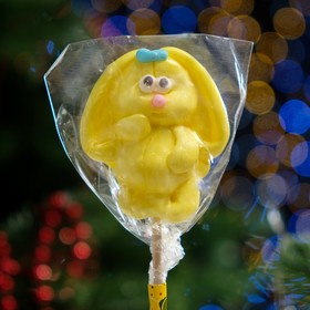 

Карамель на палочке "Заюша", жёлтый, 28 г