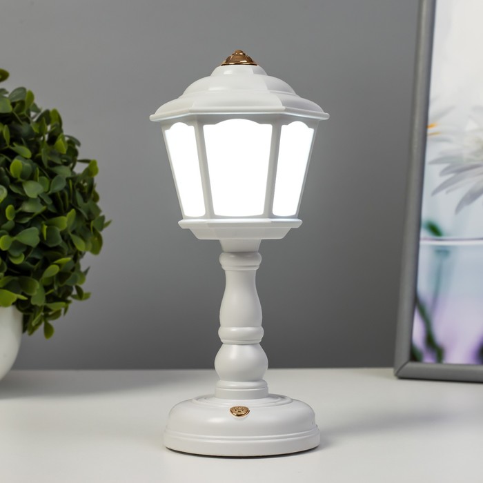 

Ночник Фонарь LED 2Вт USB АКБ белый 8,8х8,8х19 см