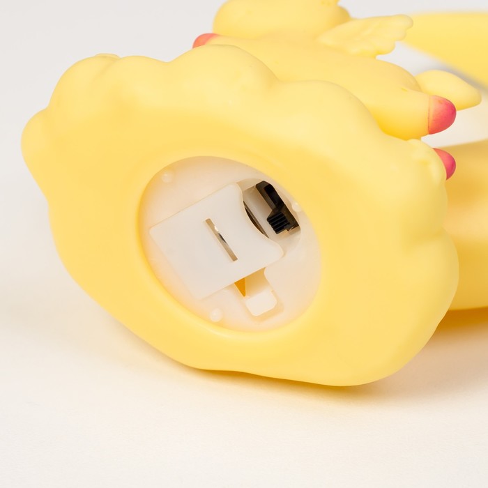 Ночник "Луна и единорог" LED от батареек желтый 5,5х10х14 см 9104601