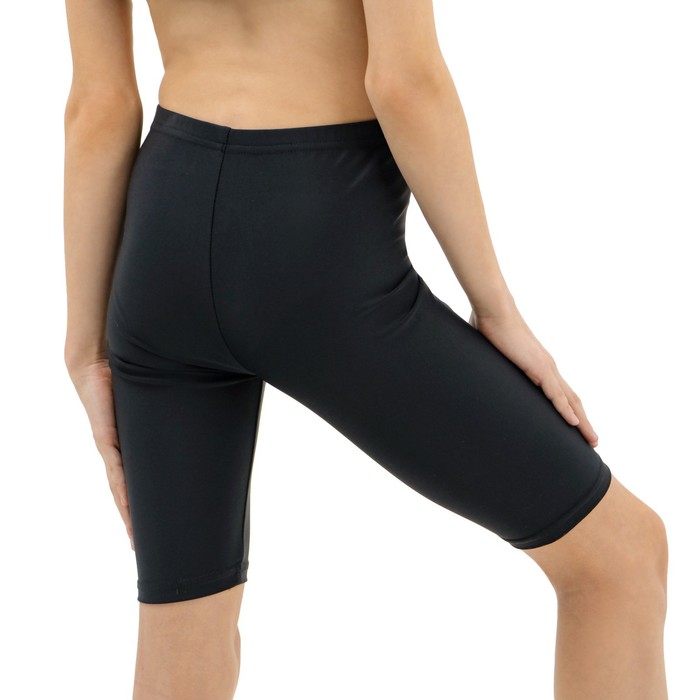 Велосипедки для гимнастики, размер 32, цвет чёрный