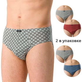 

Трусы мужские, размер 52, цвет серый, лед 2 шт