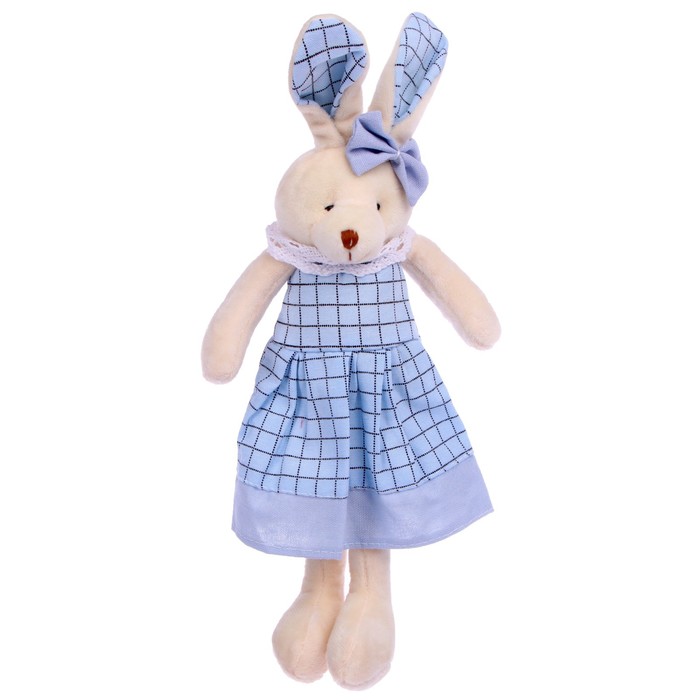 Мягкая игрушка «Зайка в платье», 28 см, цвета МИКС мягкая игрушка зайка в платье цвета микс
