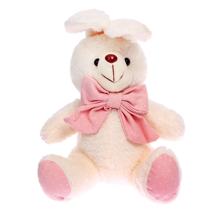 Мягкая игрушка «Кролик с бантом», 20 см, цвета МИКС мягкая игрушка авокадо 20 см цвета микс