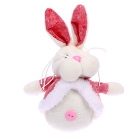 Мягкая игрушка «Кролик», на подвесе, цвета МИКС Ош