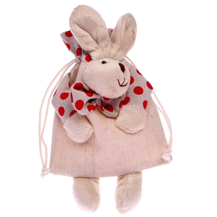 Мешок для подарков "Кролик" виды МИКС