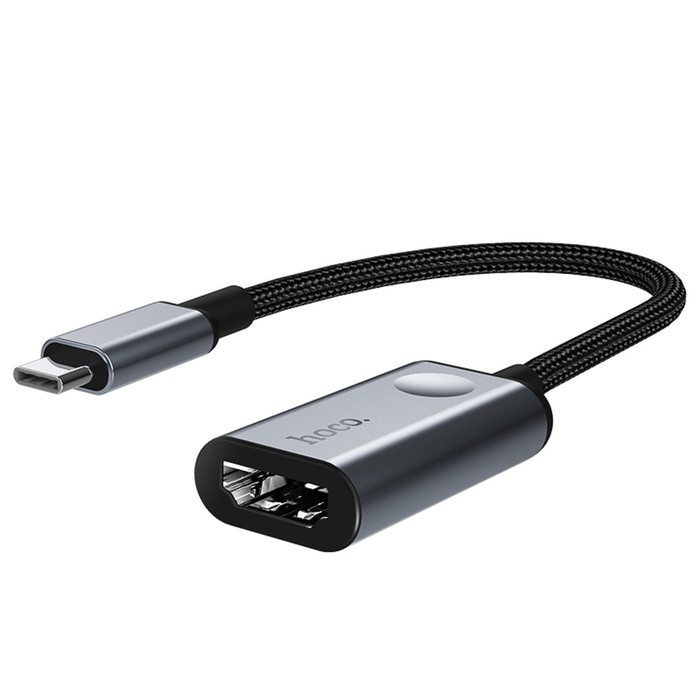 

Кабель Hoco HB21 Type-C - HDMI, 4K, 0.15 м, для устройств с USB-C 3.1 (DisplayPort Alt Mode)