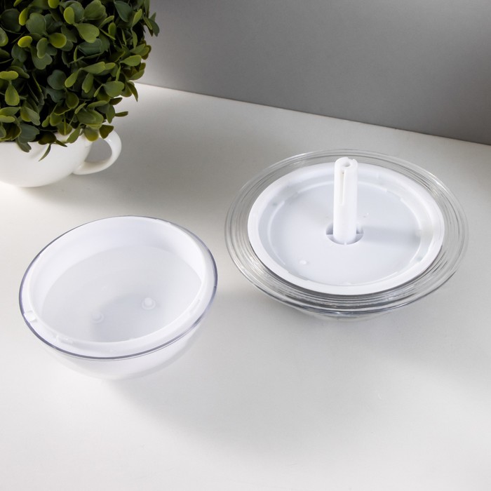 Ночник-проектор с увлажнителем С Новым годом LED USB АКБ 14х14х11 см 7856861