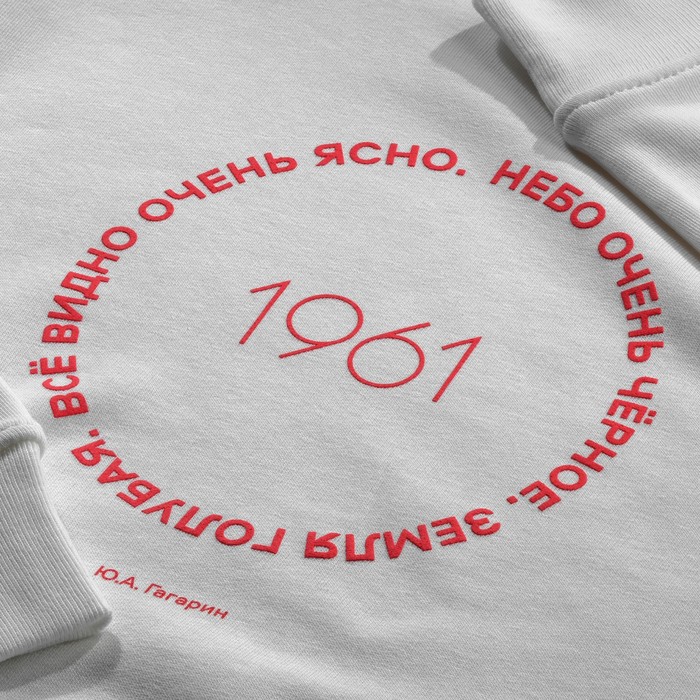 

Свитшот «Все видно очень ясно», размер М