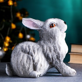

Копилка "Заяц" серый, 25х15х22см