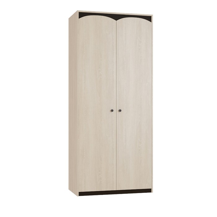 Шкаф 2-х дверный для одежды «Ева», 940 × 524 × 2168 мм, цвет дуб сонома / дуб венге шкаф купе ева 1240 × 580 × 2168 мм цвет дуб сонома дуб венге