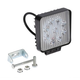 

УЦЕНКА Противотуманная фара, 12 В, 9 LED, IP67, 27 Вт, 1890 Лм, 5000 К, направленный свет
