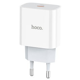 

Сетевое зарядное устройство Hoco C76A Plus, Type-C - PD/QC 20 Вт 3 А, белый