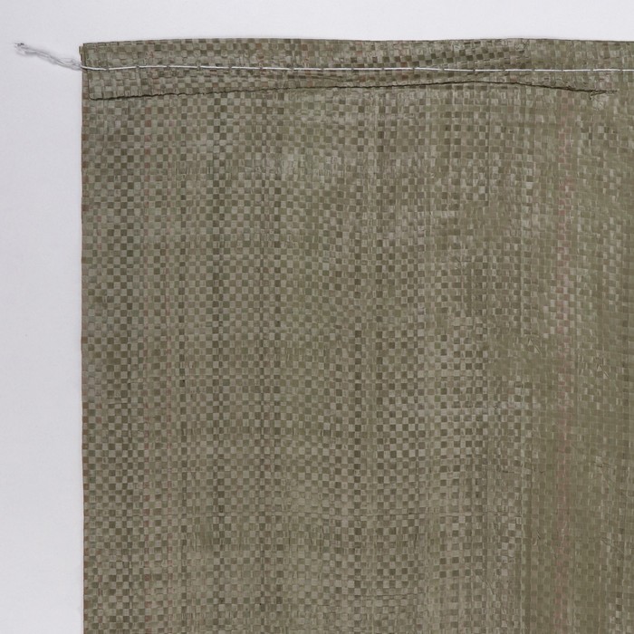 фото Мешок полипропиленовый 60 х 120 см, зеленый, 50 кг