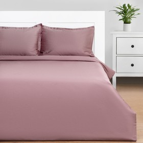 Постельное бельё Этель Евро Twilight Mauve 200х215, 215х240, 50х70+3-2 шт, мако-сатин, 114г/м2