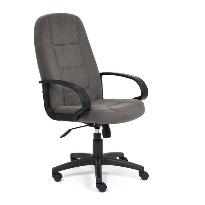 Кресло СН747 флок серый 29 кресло компьютерное tetchair сн747 gray
