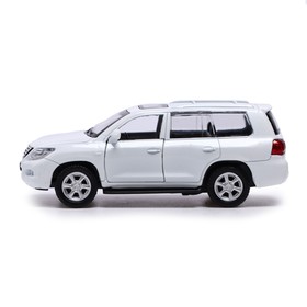 

Машина металлическая LEXUS LX570, 1:43, инерция, открываются двери, цвет белый, в пакете