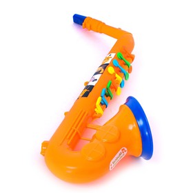 Игрушка музыкальная «Саксафон: Зверята», цвета МИКС, в пакете