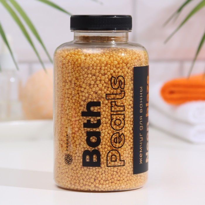 

Жемчуг для ванны NEON BLAZE «Gold Shine», 320 г