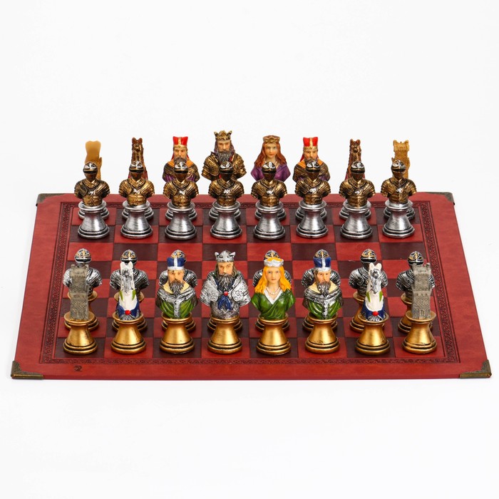 Шахматы сувенирные Рыцарские, 36 х 36 см шахматы сувенирные гольф 36 х 36 см