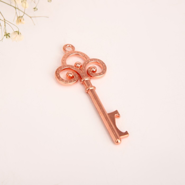 Сувенир ключ-открывалка "Подарок гостям", 10,2 х 4,6 см