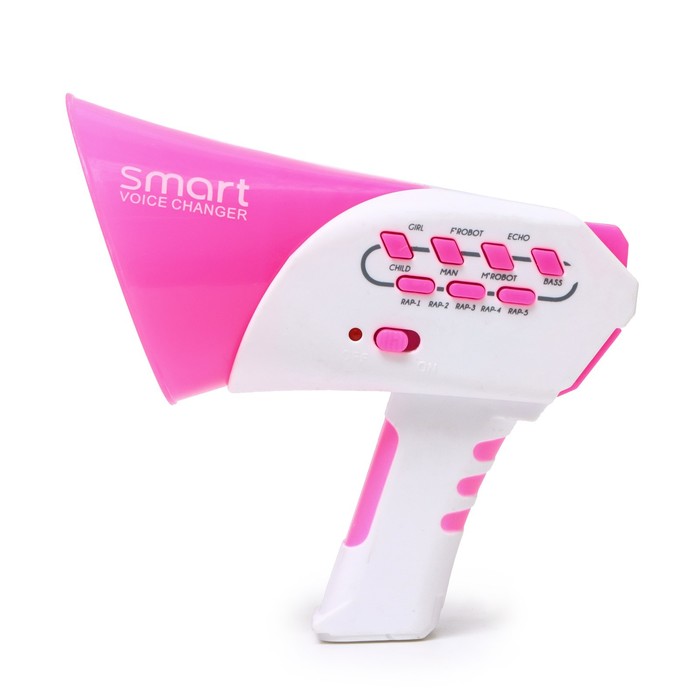 

Мегафон Smart, с функцией изменения голоса, цвет розовый