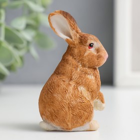 

Сувенир полистоун "Рыжий кролик" 4х4х7 см