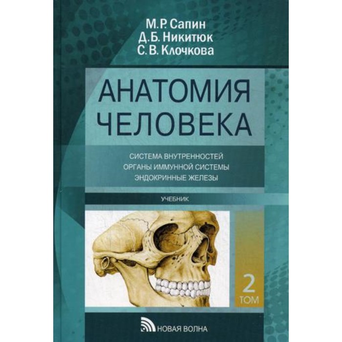

Анатомия человека. В 3-х томах. Том 2. Учение о внутренностях, органы иммунной системы, эндокринные железы. Сапин М.Р., Клочкова С.В., Никитюк Д.Б.