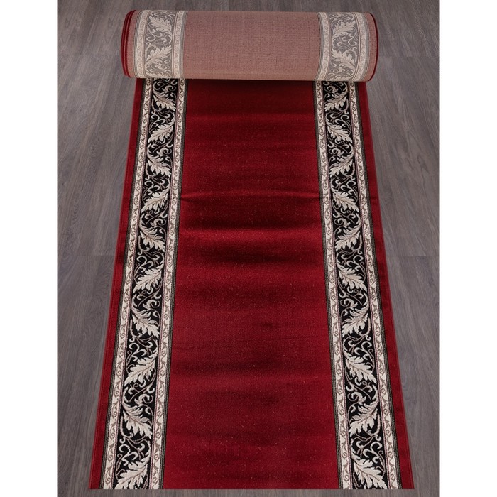 

Ковровая дорожка Merinos Colizey, размер 120x2500 см, цвет red
