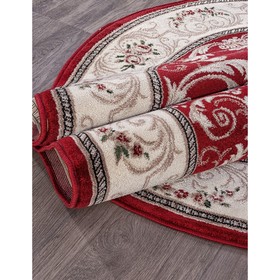 

Ковёр овальный Colizey D066, размер 80x150 см, цвет red