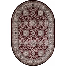 

Ковёр овальный Colizey D868, размер 150x230 см, цвет red
