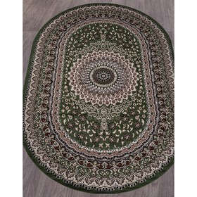 

Ковёр овальный Gavana D504, размер 60x110 см, цвет green