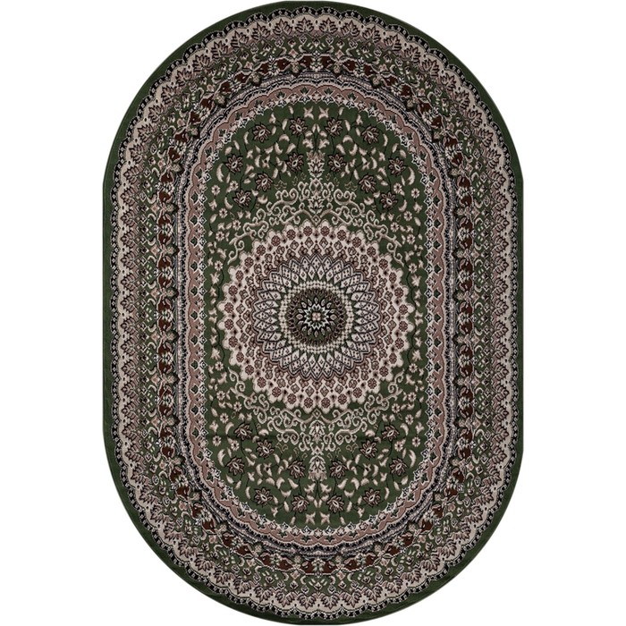 

Ковёр овальный Merinos Gavana, размер 250x350 см, цвет green