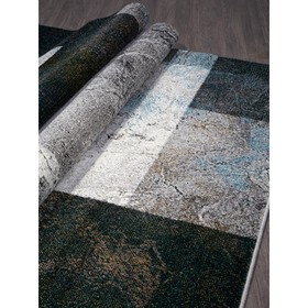 

Ковёр прямоугольный London D828, размер 80x150 см, цвет gray-blue