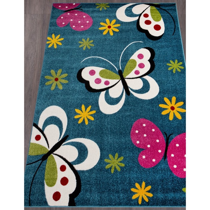 

Ковёр прямоугольный Merinos Rio, размер 120x180 см, цвет blue