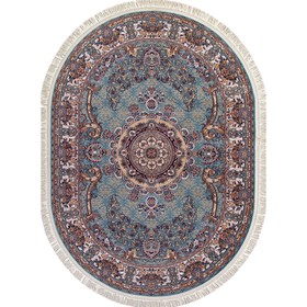 

Ковёр овальный Shahreza D728, размер 80x140 см, цвет blue