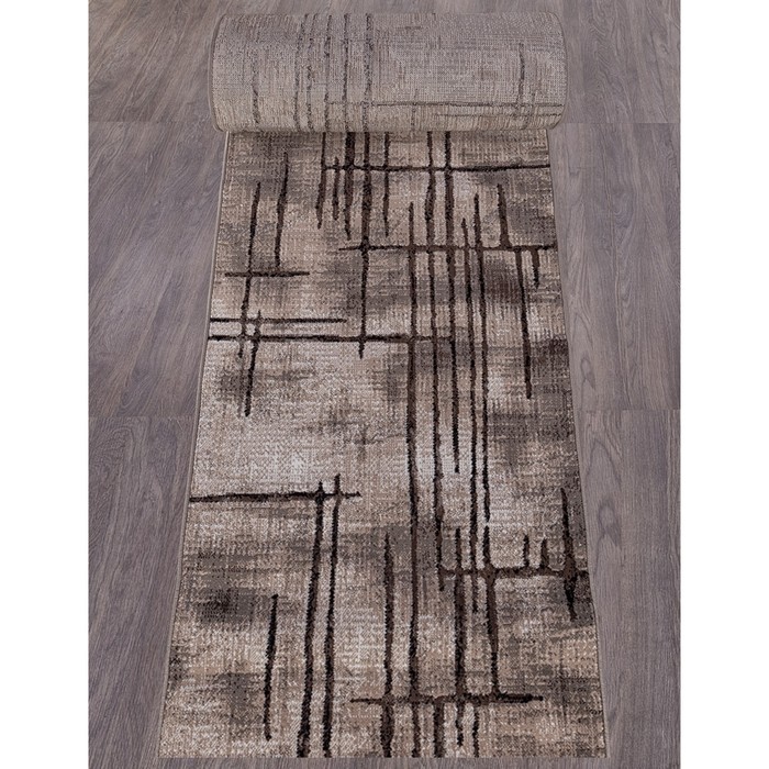 

Ковровая дорожка Merinos Sierra, размер 90x3000 см, цвет beige-brown 2