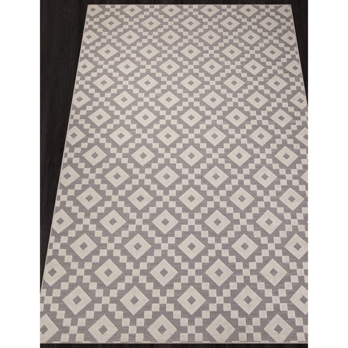 

Ковёр прямоугольный Sigma D929, размер 160x230 см, цвет brown-gray
