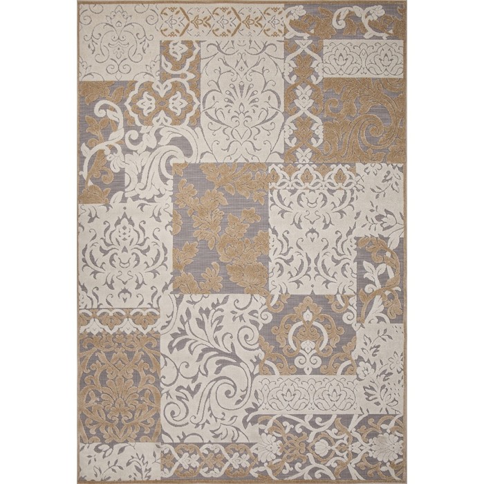 

Ковёр прямоугольный Sigma D932, размер 80x150 см, цвет brown-beige