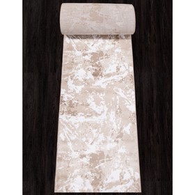 

Ковёр дорожка Valencia deluxe D943, размер 100x2500 см, цвет beige-brown