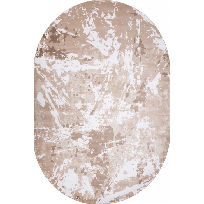 

Ковёр овальный Valencia deluxe D943, размер 150x230 см, цвет beige-brown