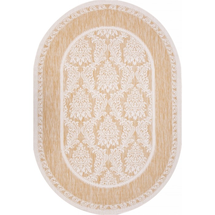 

Ковёр овальный Vegas S001, размер 60x110 см, цвет beige