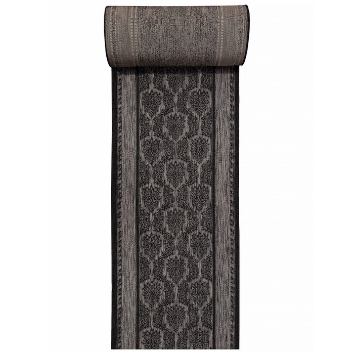 

Ковёр дорожка Vegas S001, размер 160x3000 см, цвет d.gray-black