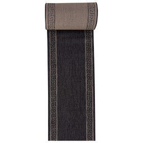 

Ковёр дорожка Vegas S002, размер 80x3000 см, цвет black