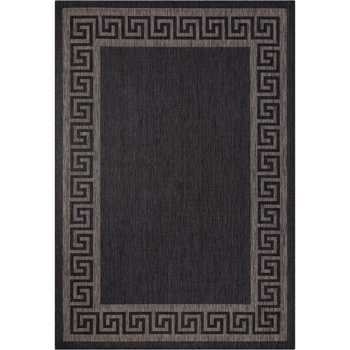 Ковёр прямоугольный Merinos Vegas, размер 140x200 см, цвет black